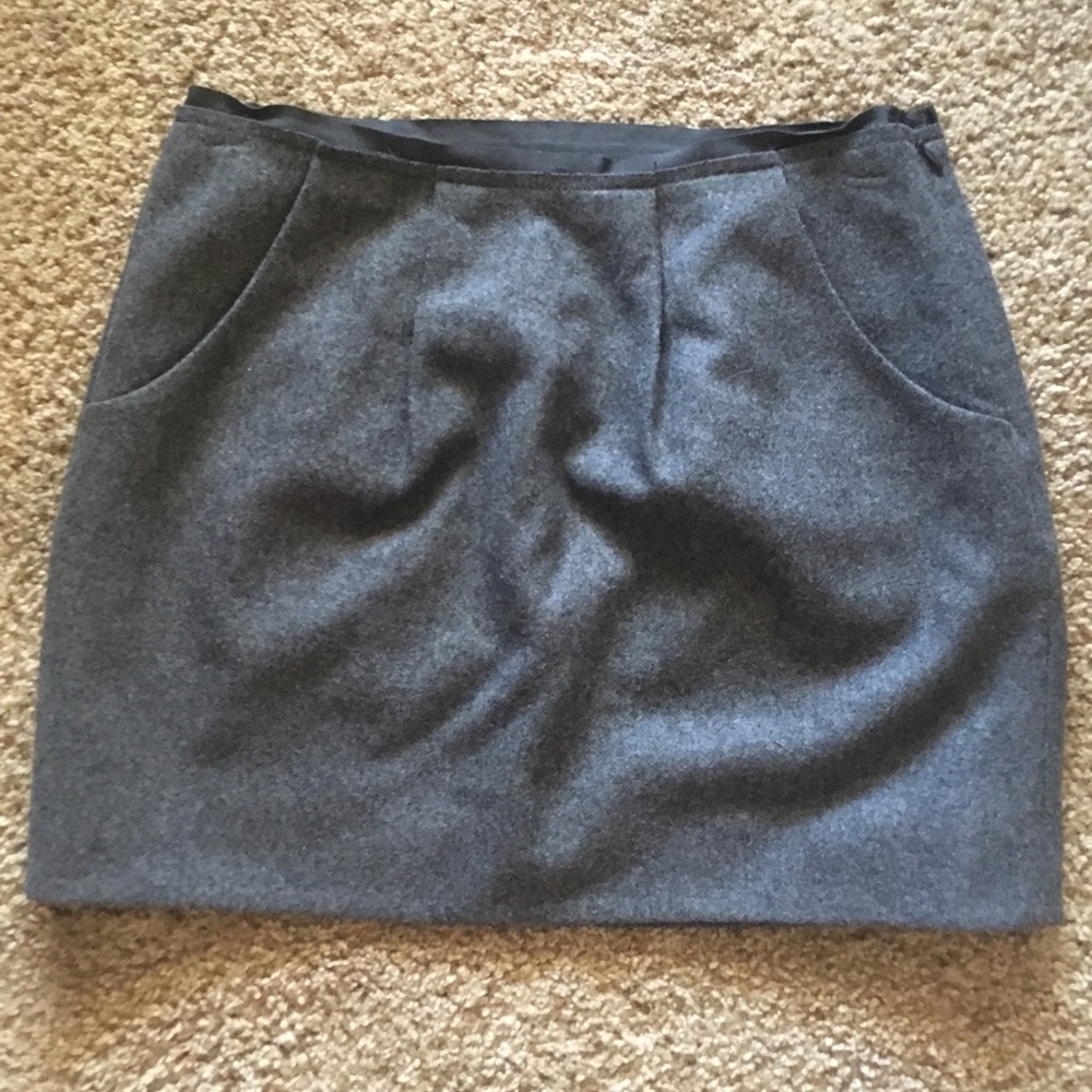 Jcrew wool skirt